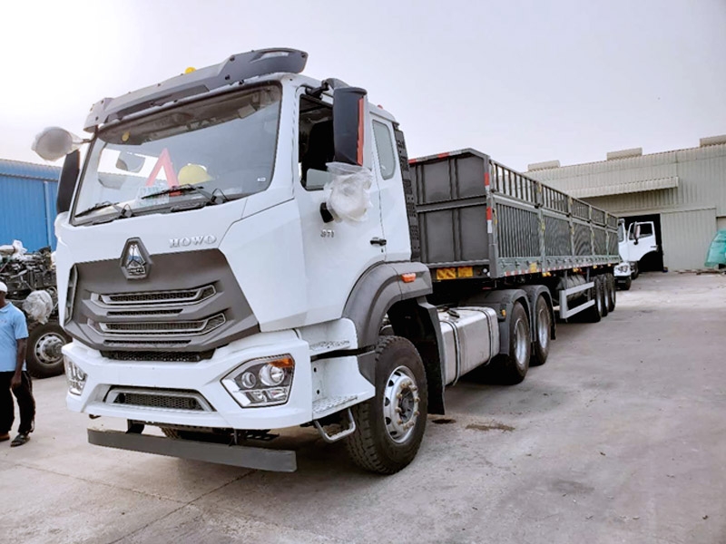 Le service du retour pour le principal client de transport nigérian de Lafarge Southeast