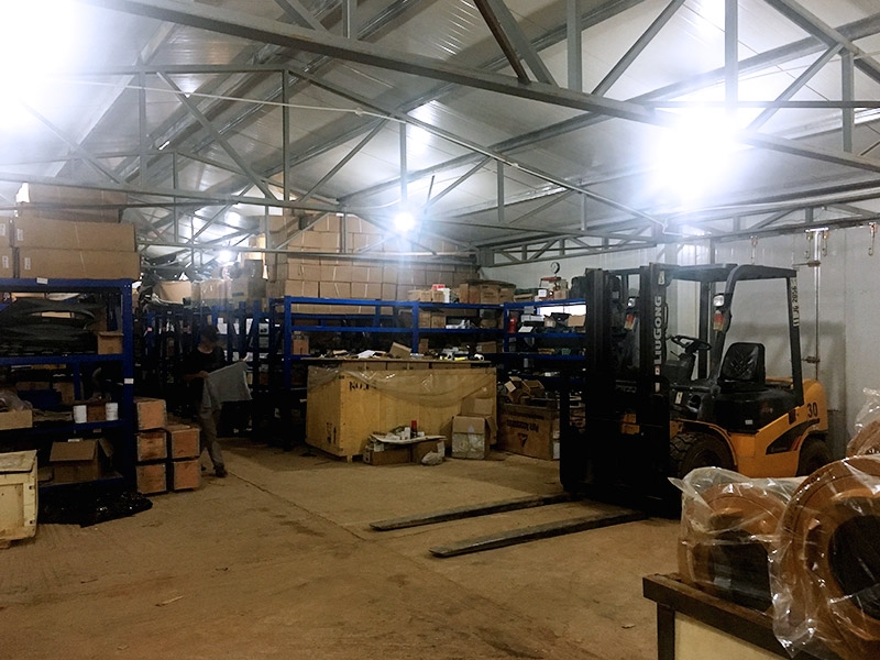 Spare parts warehouse