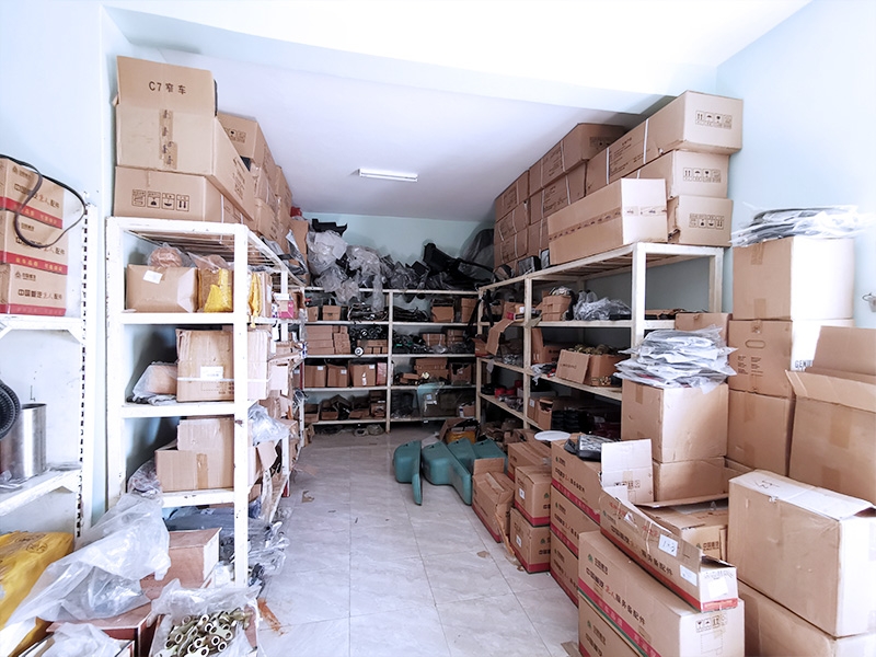 Spare parts warehouse of SIMA SARL