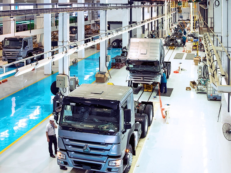 CKD Assembly line of DANGOTE SINOTRUK W...