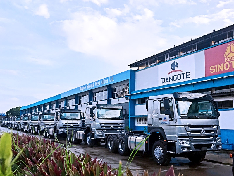 4S shop of DANGOTE SINOTRUK WEST AFRIC...