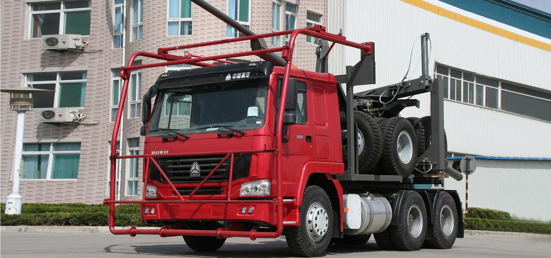 LOG TRANSPORT TRUCK