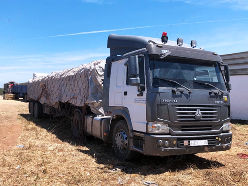 Le tracteur SINOTRUK HOWO 4X2 a une durée de service d'un million de kilomètres